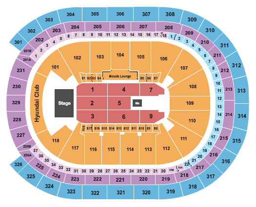 UBS Arena Chayanne Seating Chart